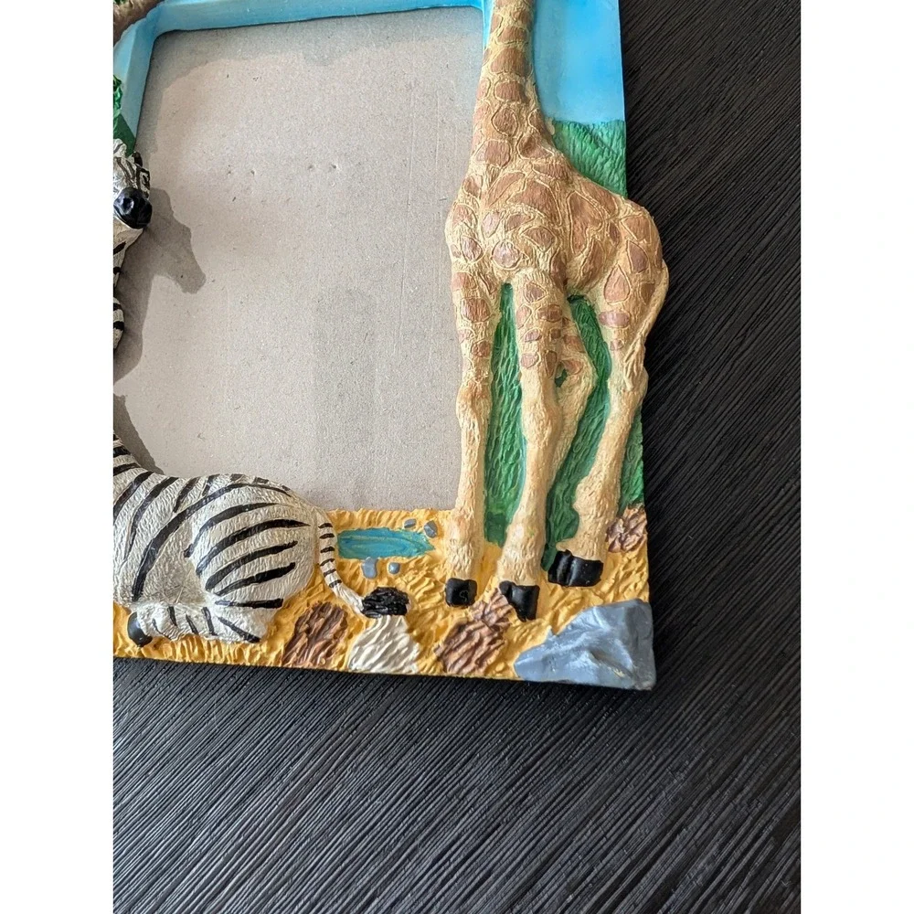 San Diego Zoo Photo Frame Wild Animal Park Safari 3D Resin 5x7 Picture Nostalgia